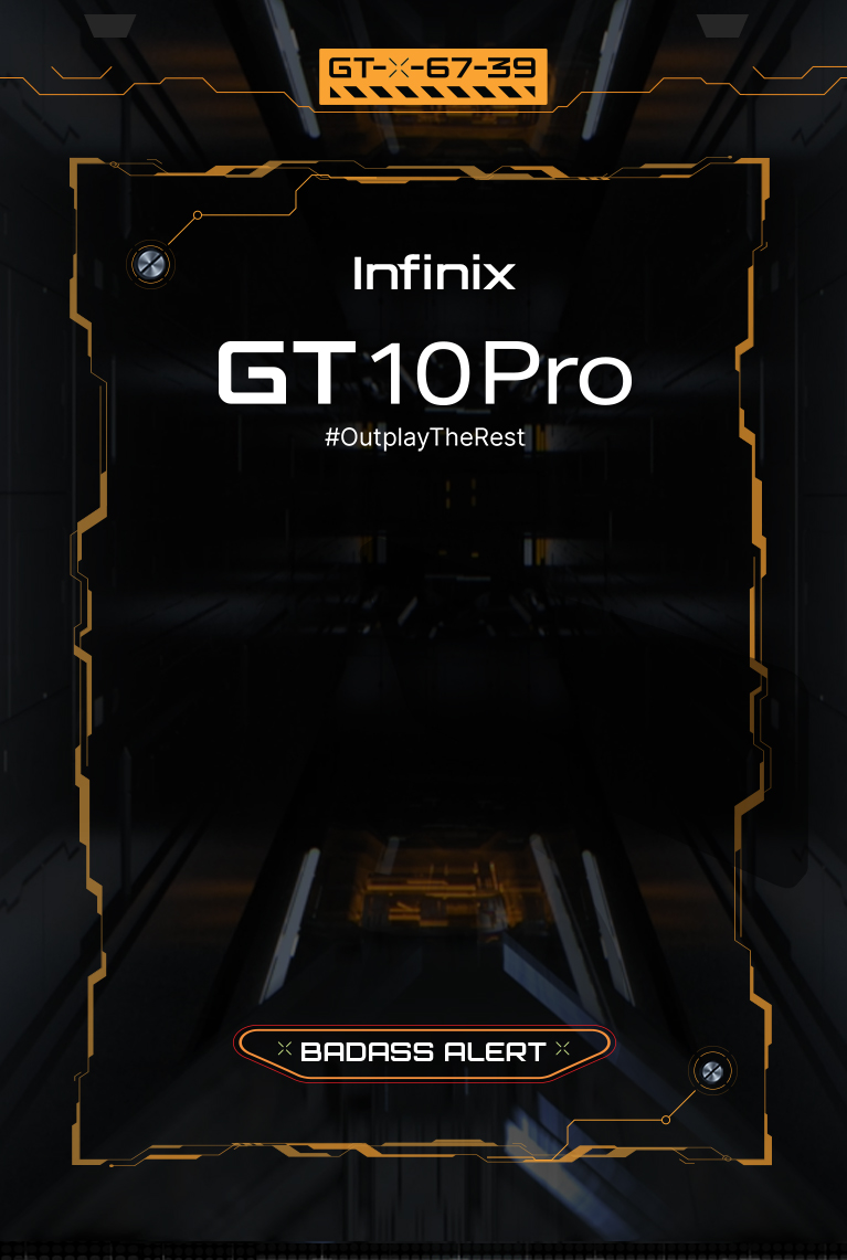Infinix GT 10 PRO, Launching soon
